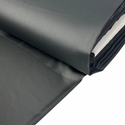 Tela Charmeuse 58", 1 yarda - Gris