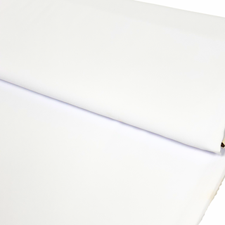 Tela Peach Skin 60", 1 yarda - Blanco