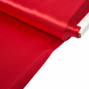 Tela Bright Satin 60", 1 yarda - Rojo