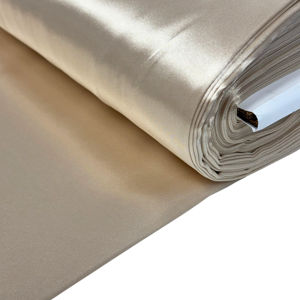 Tela Bright Satin 60", 1 yarda - Nude