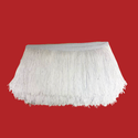 Flecos "Tassel Fringe" - Blanco 6"