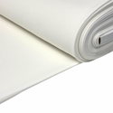 Tela Roman Crepé 60", 1 yarda - Blanco