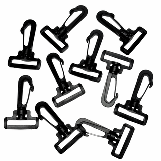 Ganchos de Plástico Giratorios, 1.5" - 2 piezas