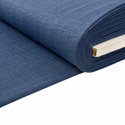 Tela Cationic (Poliéster) 60", 1 yarda - Denim Azul Oscuro