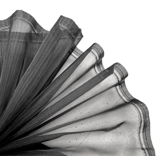 Tela Crinoline Extra Stiff 60", 1 yarda - Negro