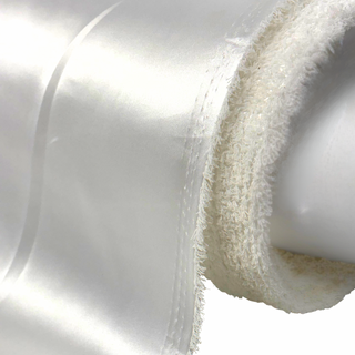 Tela Miyuki Satin 60", 1 yarda - Ivory