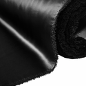 Tela Miyuki Satin 60", 1 yarda - Negro