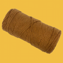 Hilo para Macramé de 4 mm 100% Algodón, 110 yardas - Bronce