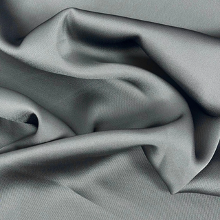 Tela Charmeuse 58", 1 yarda - Gris