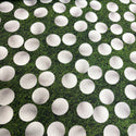 100% Cotton Print Fabric, 44/45" Wide, Golf Balls, White & Green