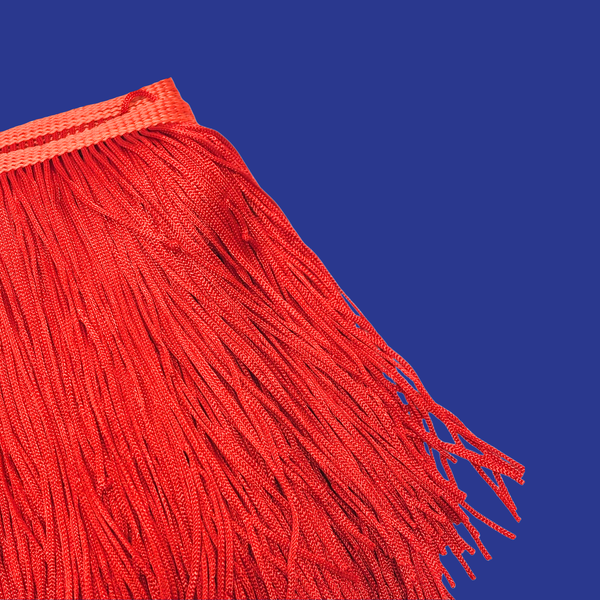 Flecos "Tassel Fringe" - Rojo 6"