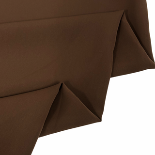 Tela Peach Skin 60", 1 yarda - Marrón