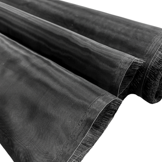 Tela Crinoline Extra Stiff 60", 1 yarda - Negro