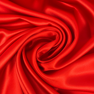 Tela Miyuki Satin 60", 1 yarda - Rojo