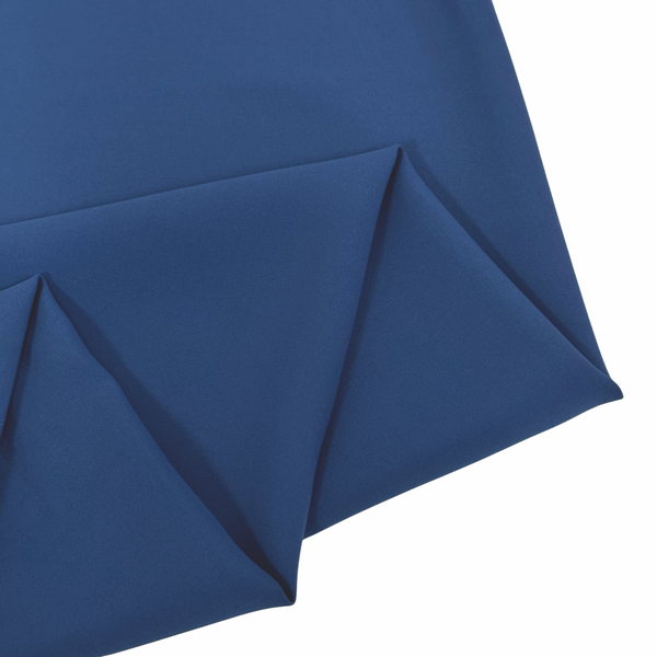 Tela Peach Skin 60", 1 yarda - Azul