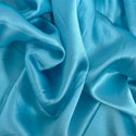 Tela Charmeuse 100% Seda, 60" - Aqua