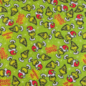 Printed Fabric 100% Cotton, 44/45" - Feelin' Grinchy