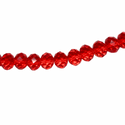 Crystal Rondelle - Iridescent Red - 2mm