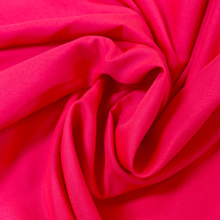 Neon Hot Pink 100% Polyester Pongee - 58" Wide; 1 Yard