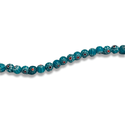 Turquoise Millefiori Round Beads - 8mm