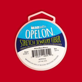 Opelon, Stretch Jewelry Fiber, .7mm/16.4ft