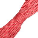 Cordón Paracord; 4mm: 34 yardas - Rojo y Blanco