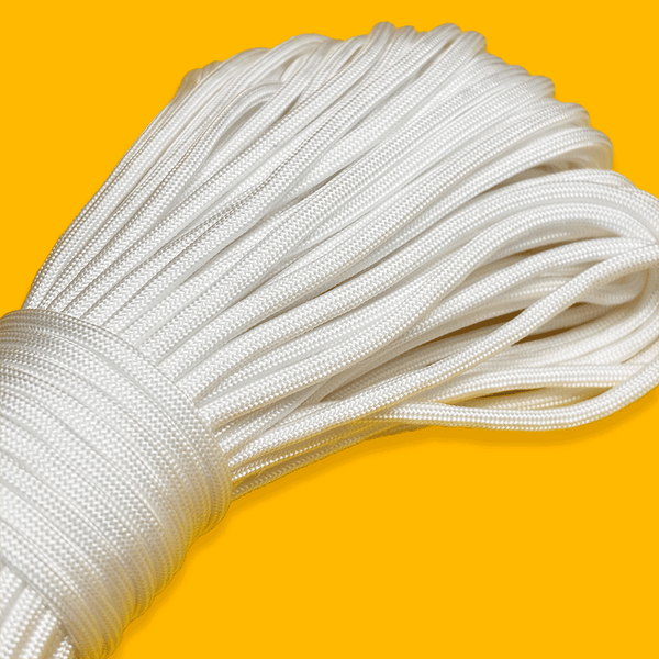 Cuerda Paracord / Paracord; 4mm: 34 yards - White