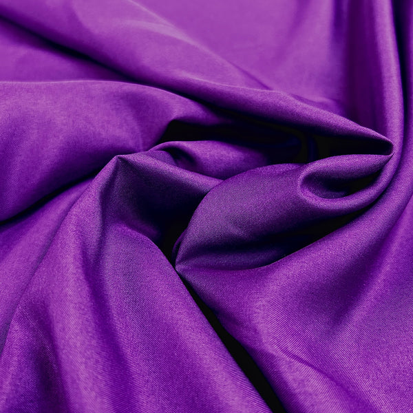 Purple  100% Polyester Pongee - 58" Wide; 1 Yard