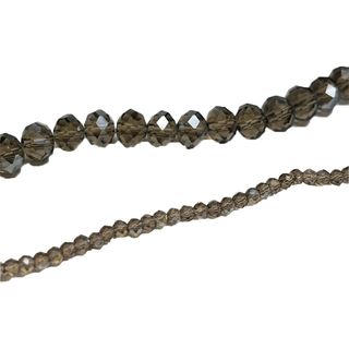 Rondelle de Cristal, Negro Tornasol AB