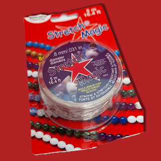 Stretch Magic™ Elastic Cord – 0.8mm Clear; 5 Meters