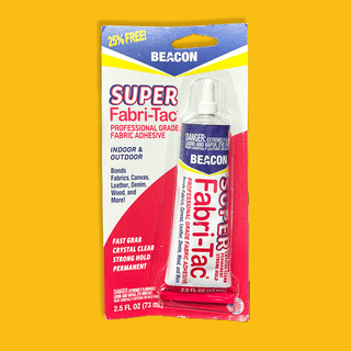Super Fabri-Tac Professional Grade Fabric Adhesive; 2.5oz