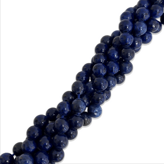Synthetic Lapis Lazuli Beads / Cuentas de Lapislázuli Sintético - 6mm