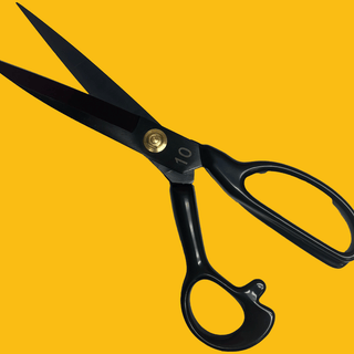 Tijera para cortar telas, 10"- Negro
