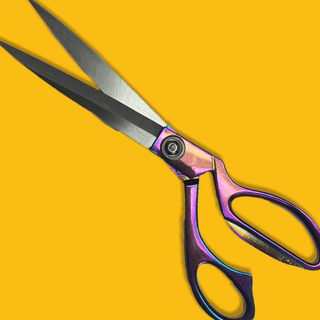 Tijera para cortar telas, 10"- Tornasol