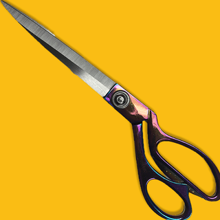 Tijera para cortar telas, 10"- Tornasol