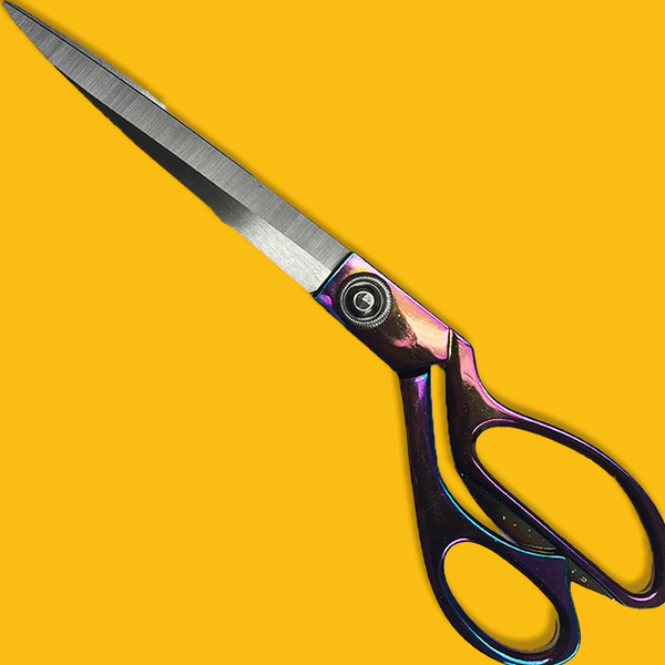 Tijera para cortar telas, 10"- Tornasol