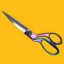 Tijera para cortar telas, 8"- Tornasol