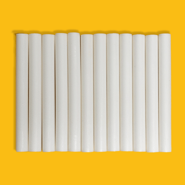 Hot Melt Full Size Fabric Glue Sticks - 4in x 0.43in
