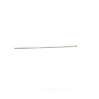 Head Pin, Sterling Silver, 22 Gauge, 1.5 inches; 1 piece