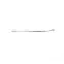 Eye Pin, Sterling Silver, 1.5 inches; 1 piece