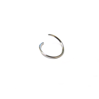 Jump Ring, Silver Plated Brass-10mm; 100pcs