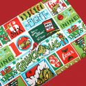 12 Days of Grinchmas - 100% Cotton Print Fabric, 44/45" Wide