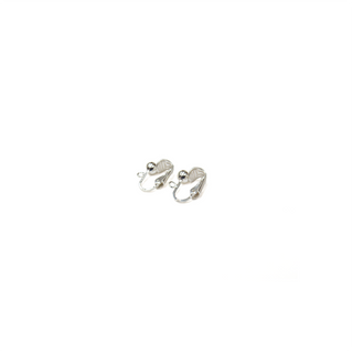 Ear Clip, Sterling Silver, 16mm; 1 pair
