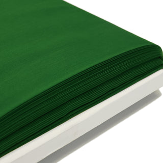 Kelly Green, Poly/Cotton Broadcloth (Tremode) Fabric - 58" Wide; 1 Yard