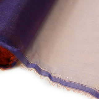 Purple, Polyester Crystal Organza Fabric, Shiny - 58" Wide; 1 Yard