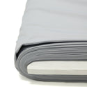 Silver, Spandex Licra Fabric - 58" Wide; 1 Yard