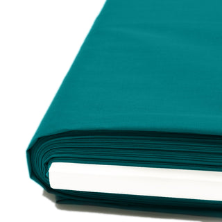 Teal, Poly/Cotton Broadcloth (Tremode) Fabric - 45" Wide; 1 Yard