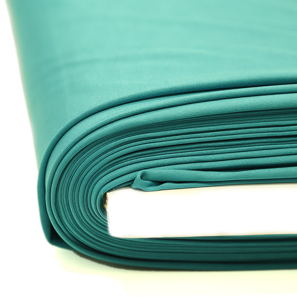 Teal, Spandex Knit Fabric - 58" Wide; 1 Yard