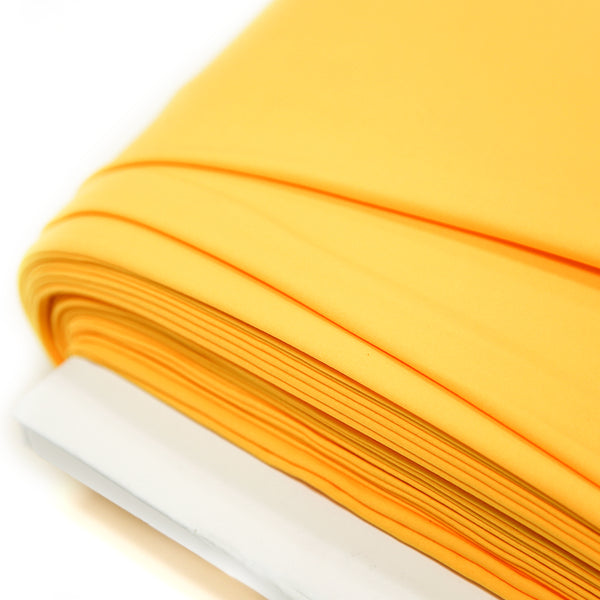Yellow, Spandex Knit Fabric - 58" Wide; 1 Yard