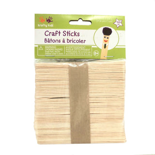 Palitos de Madera / Craft Sticks - 100pcs